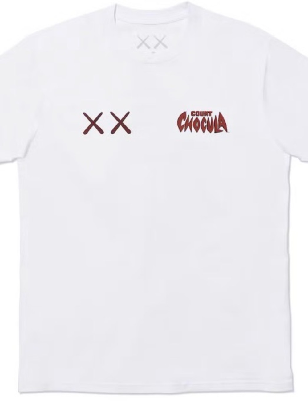 KAWS x Count Chocula Logo White Men's T-Shirt